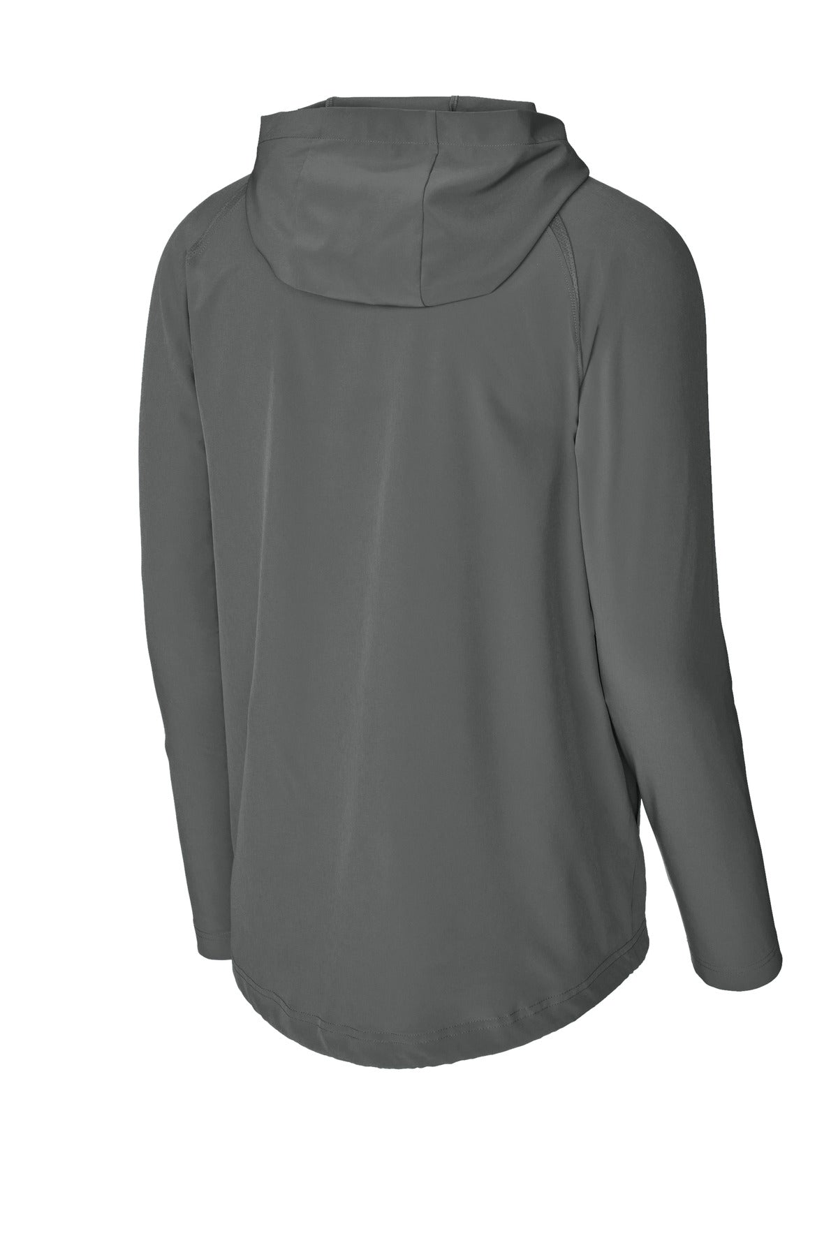 Sport-Tek Repeat 1/2-Zip Long Sleeve Hooded Jacket - Iron Grey