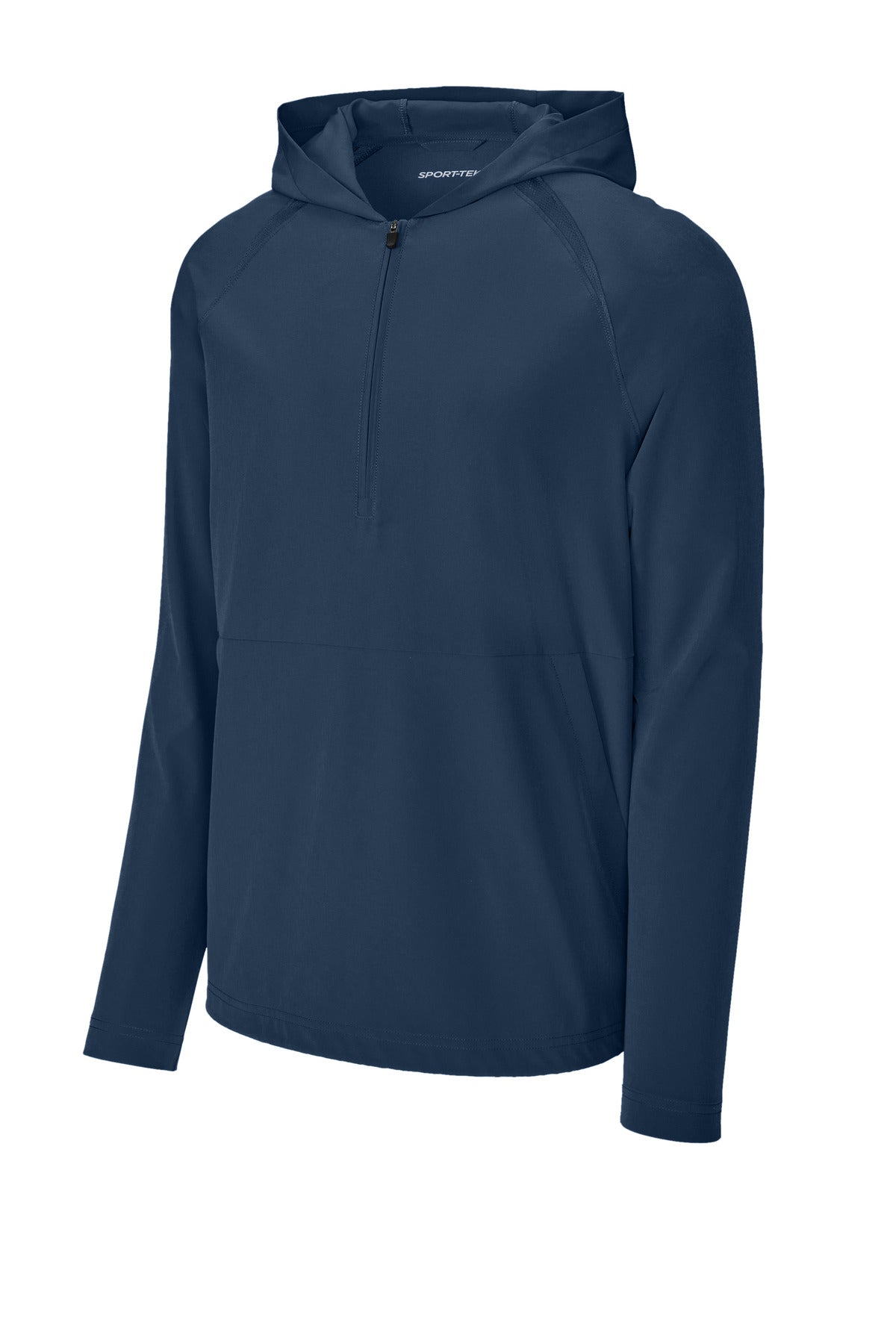 Sport-Tek Repeat 1/2-Zip Long Sleeve Hooded Jacket - True Navy