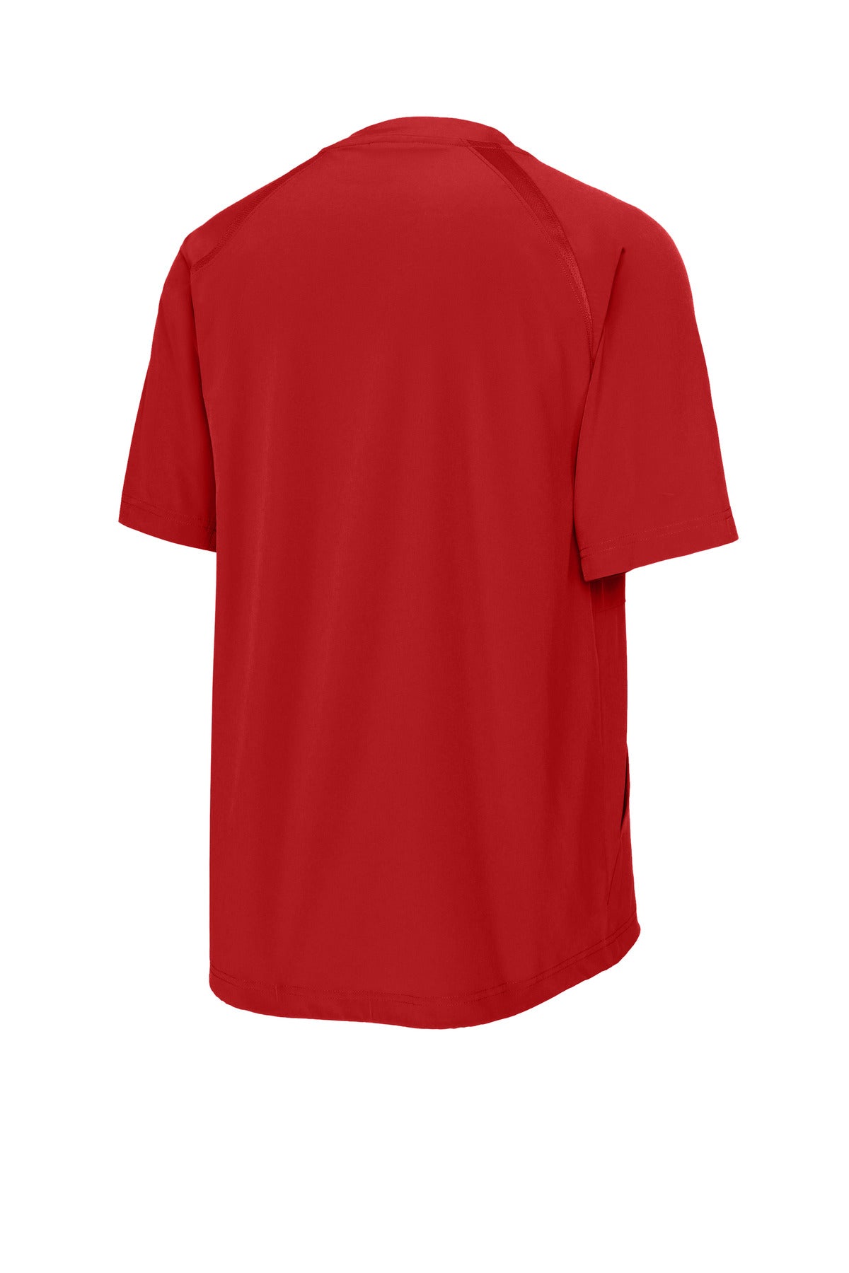 Sport-Tek Repeat 1/2-Zip Short Sleeve Jacket - Deep Red