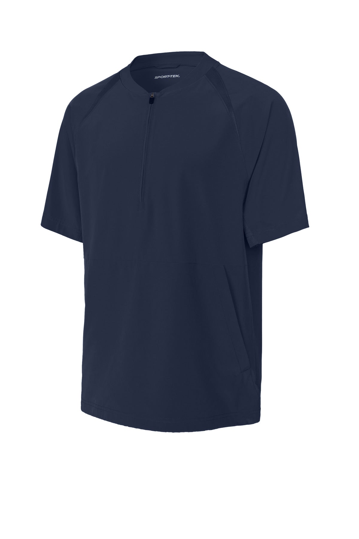Sport-Tek Repeat 1/2-Zip Short Sleeve Jacket - True Navy