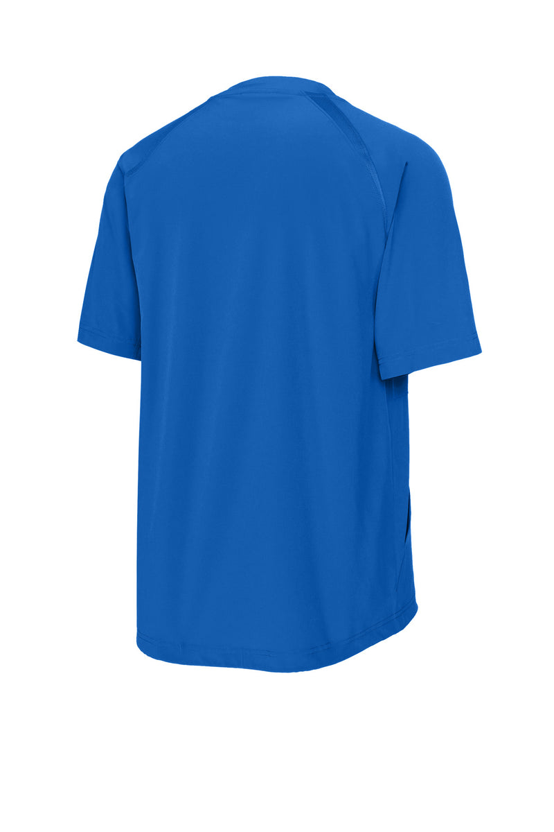 Sport-Tek Repeat 1/2-Zip Short Sleeve Jacket - True Royal