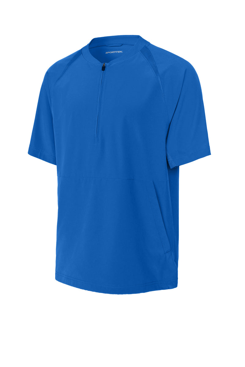 Sport-Tek Repeat 1/2-Zip Short Sleeve Jacket - True Royal