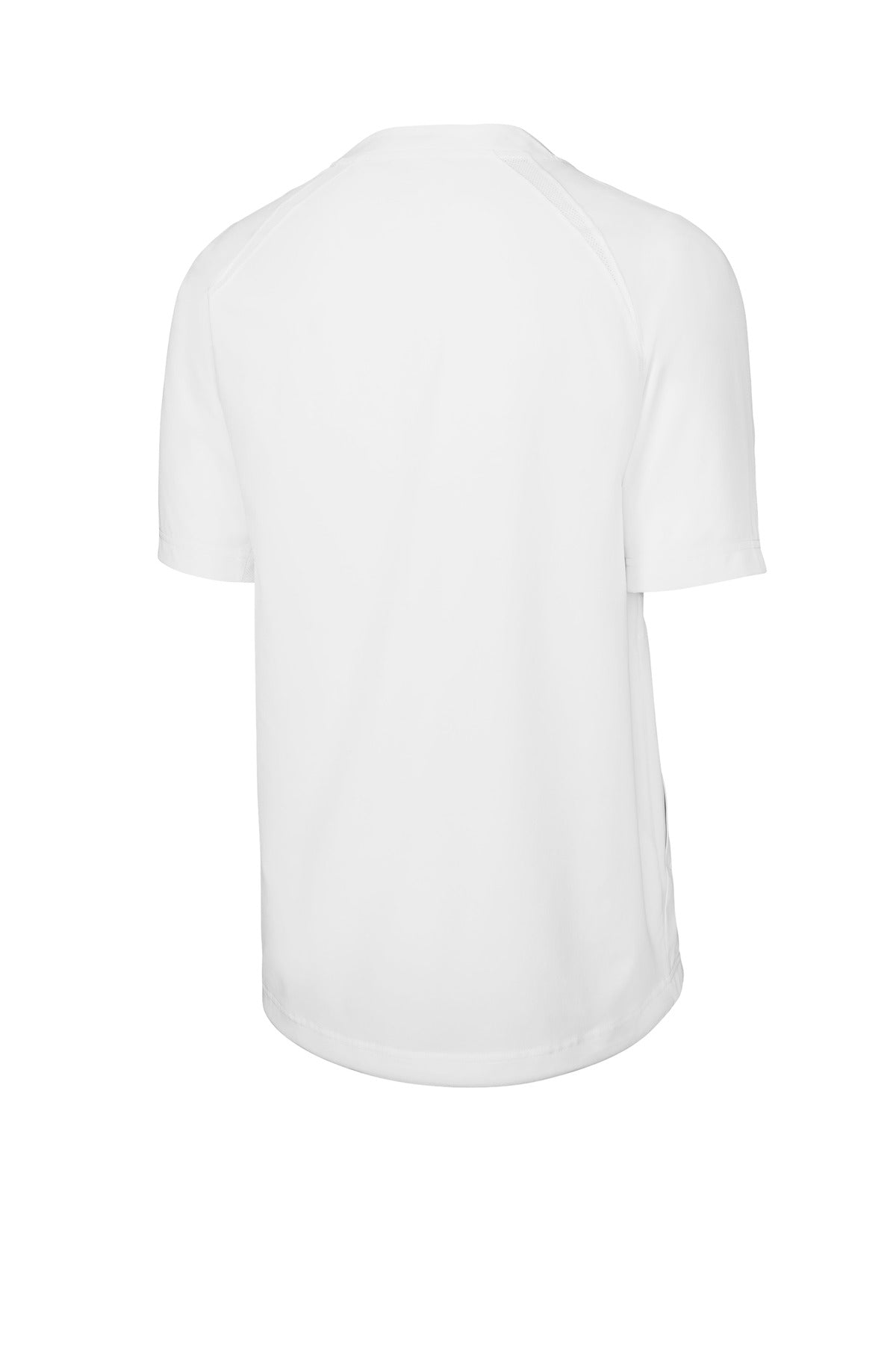 Sport-Tek Repeat 1/2-Zip Short Sleeve Jacket - White