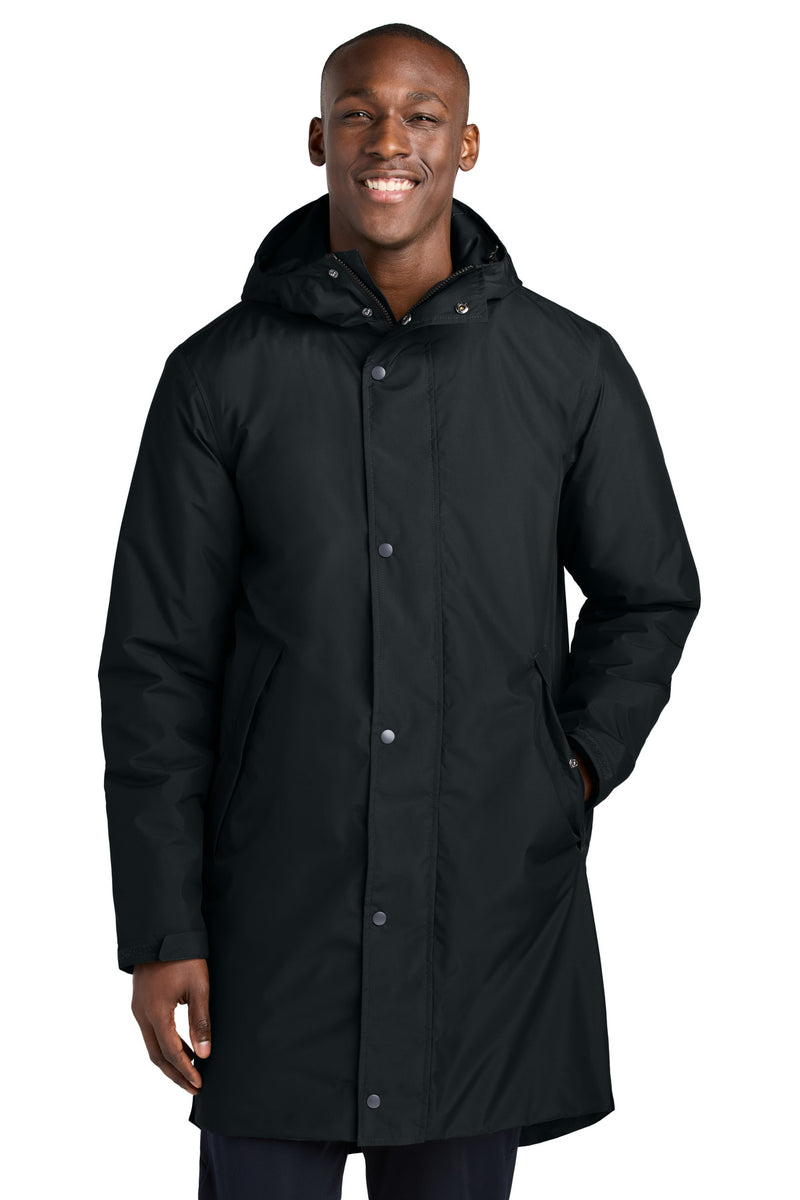 Sport-Tek Waterproof Insulated Sideline Parka - Black