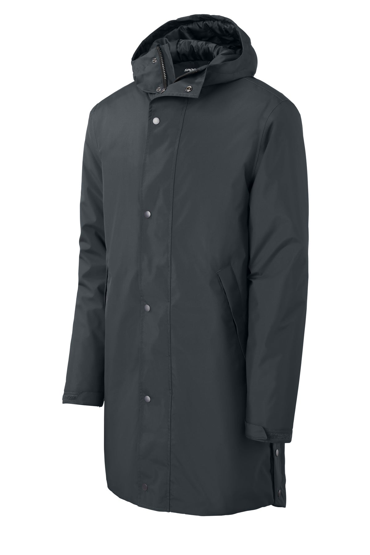 Sport-Tek Waterproof Insulated Sideline Parka - Graphite