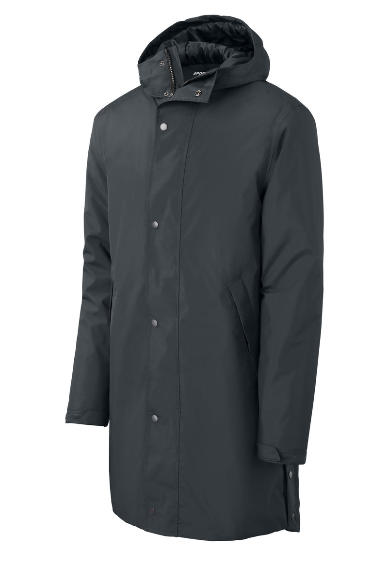 Sport-Tek Waterproof Insulated Sideline Parka - Graphite