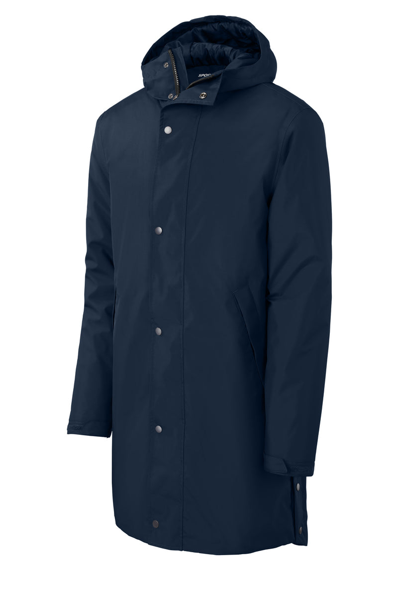 Sport-Tek Waterproof Insulated Sideline Parka - True Navy