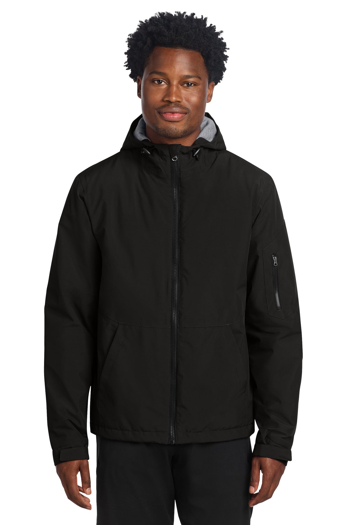 Sport-Tek Waterproof Insulated Jacket - Black