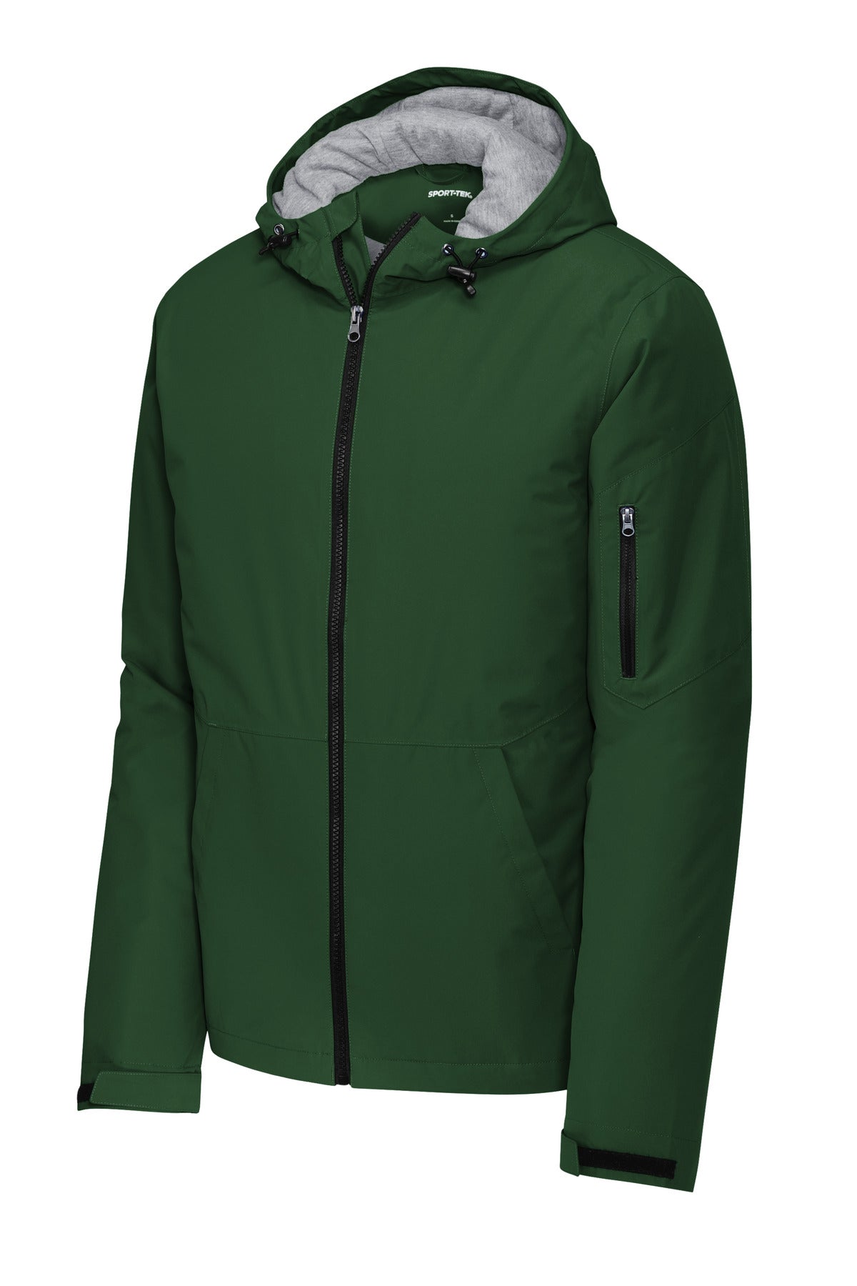 Sport-Tek Waterproof Insulated Jacket - Forest Green