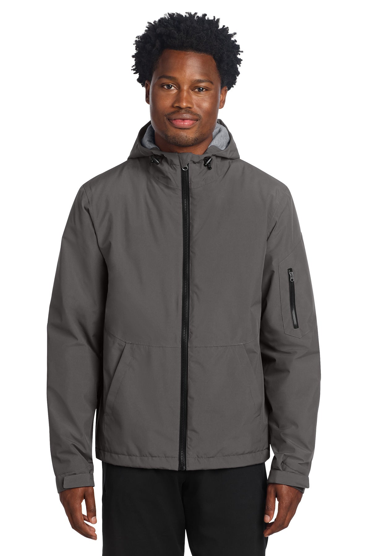 Sport-Tek Waterproof Insulated Jacket - Graphite