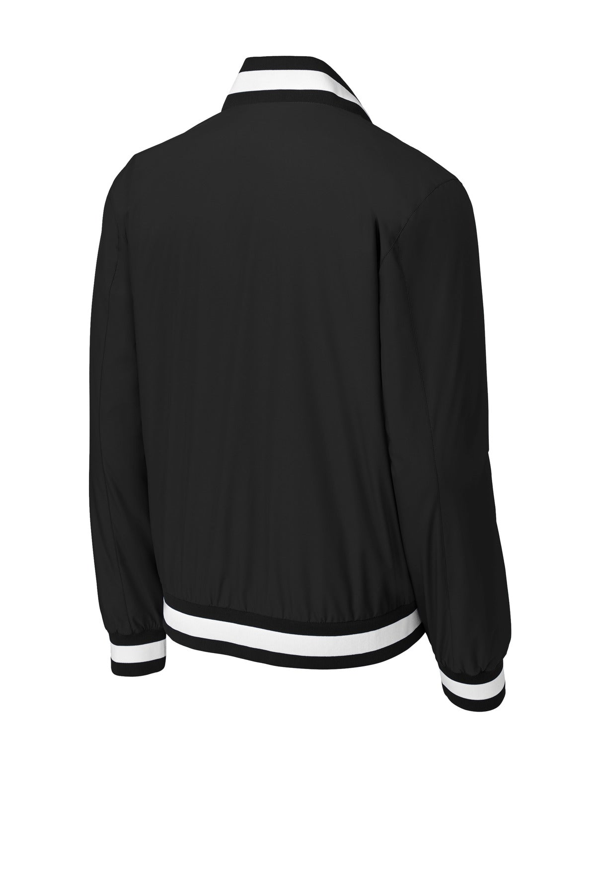 Sport-Tek Insulated Varsity Jacket - Black