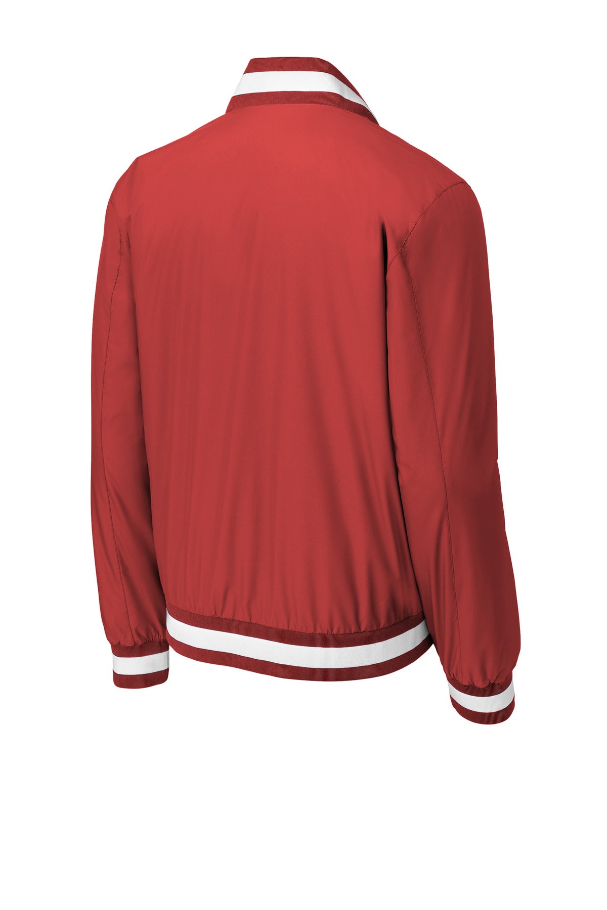 Sport-Tek Insulated Varsity Jacket - Deep Red