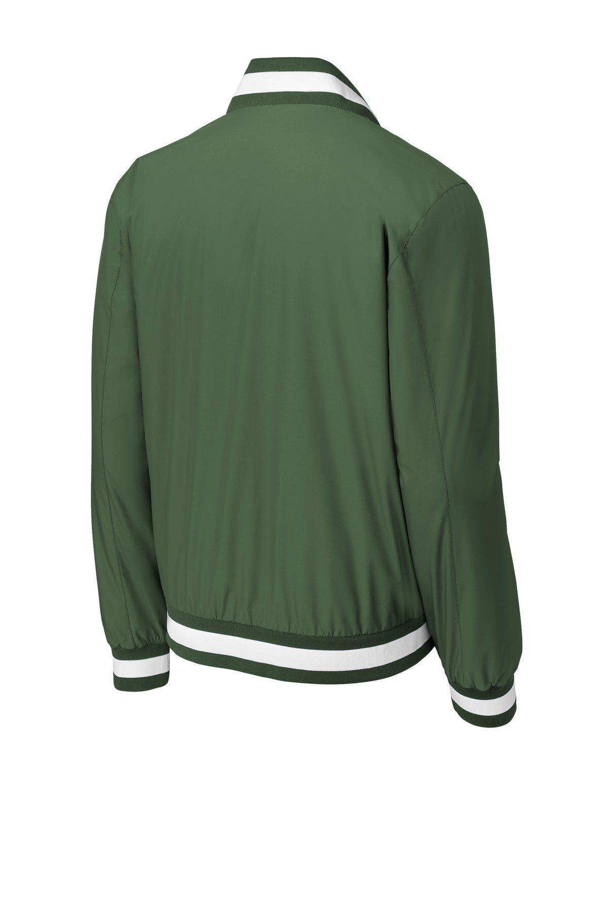 Sport-Tek Insulated Varsity Jacket - Forest Green