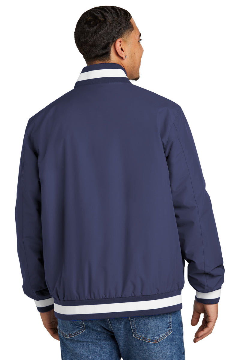 Sport-Tek Insulated Varsity Jacket - True Navy