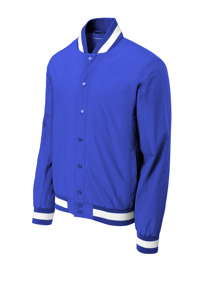 Sport-Tek Insulated Varsity Jacket - True Royal