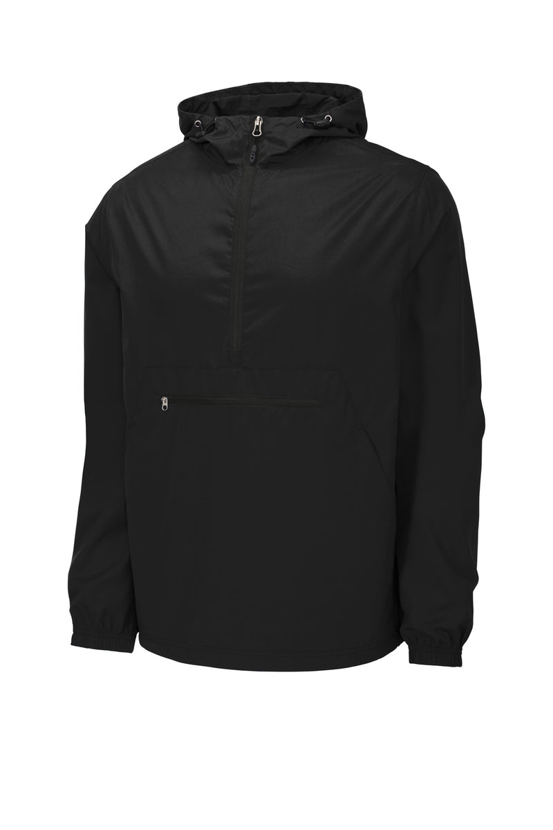 Sport-Tek  Packable Anorak - Black