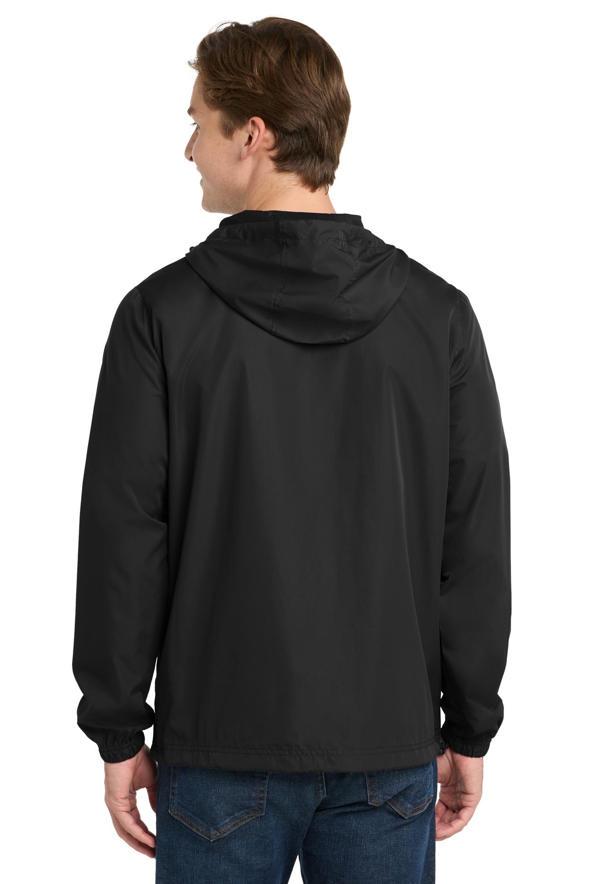 Sport-Tek  Packable Anorak - Black