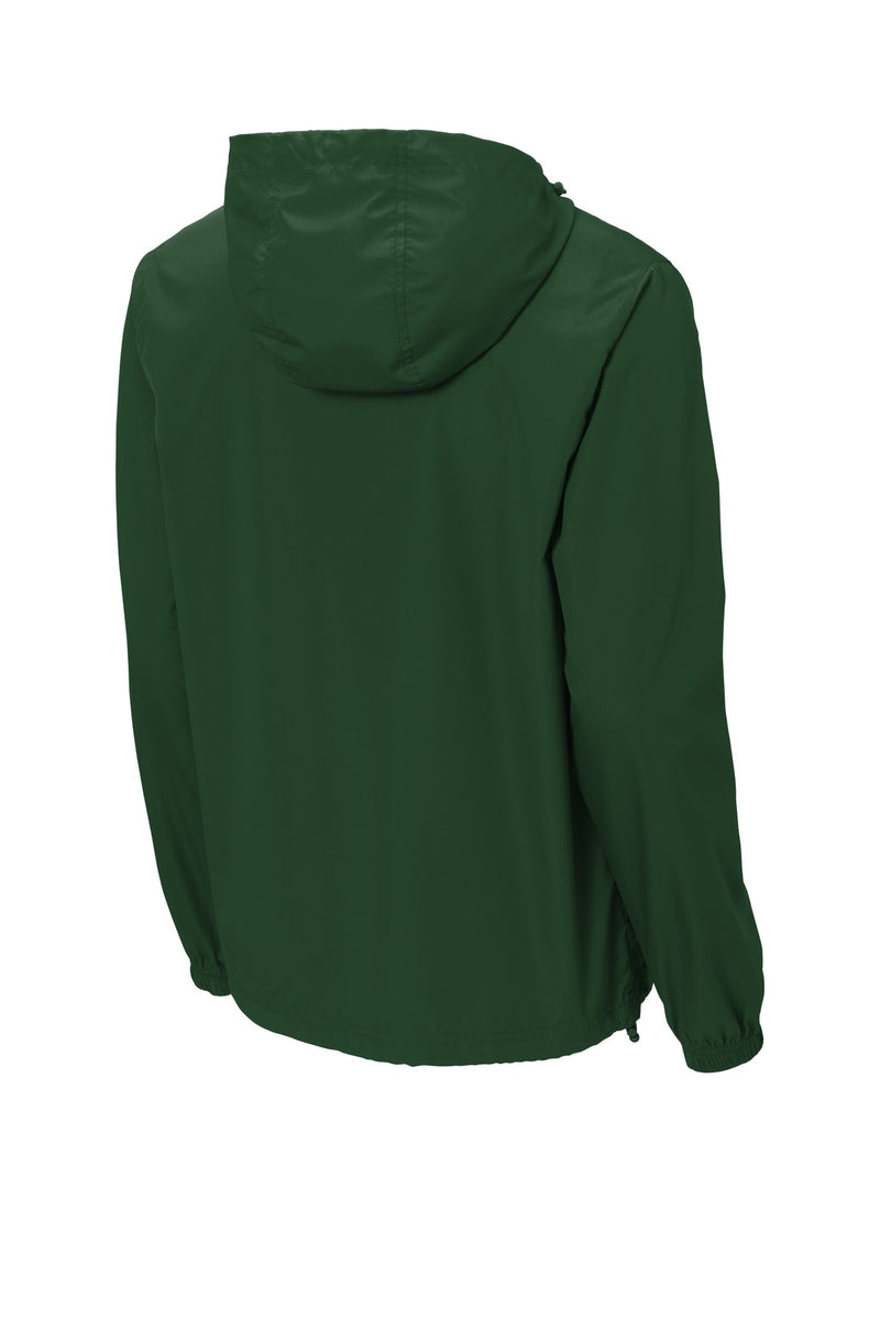 Sport-Tek  Packable Anorak - Forest Green