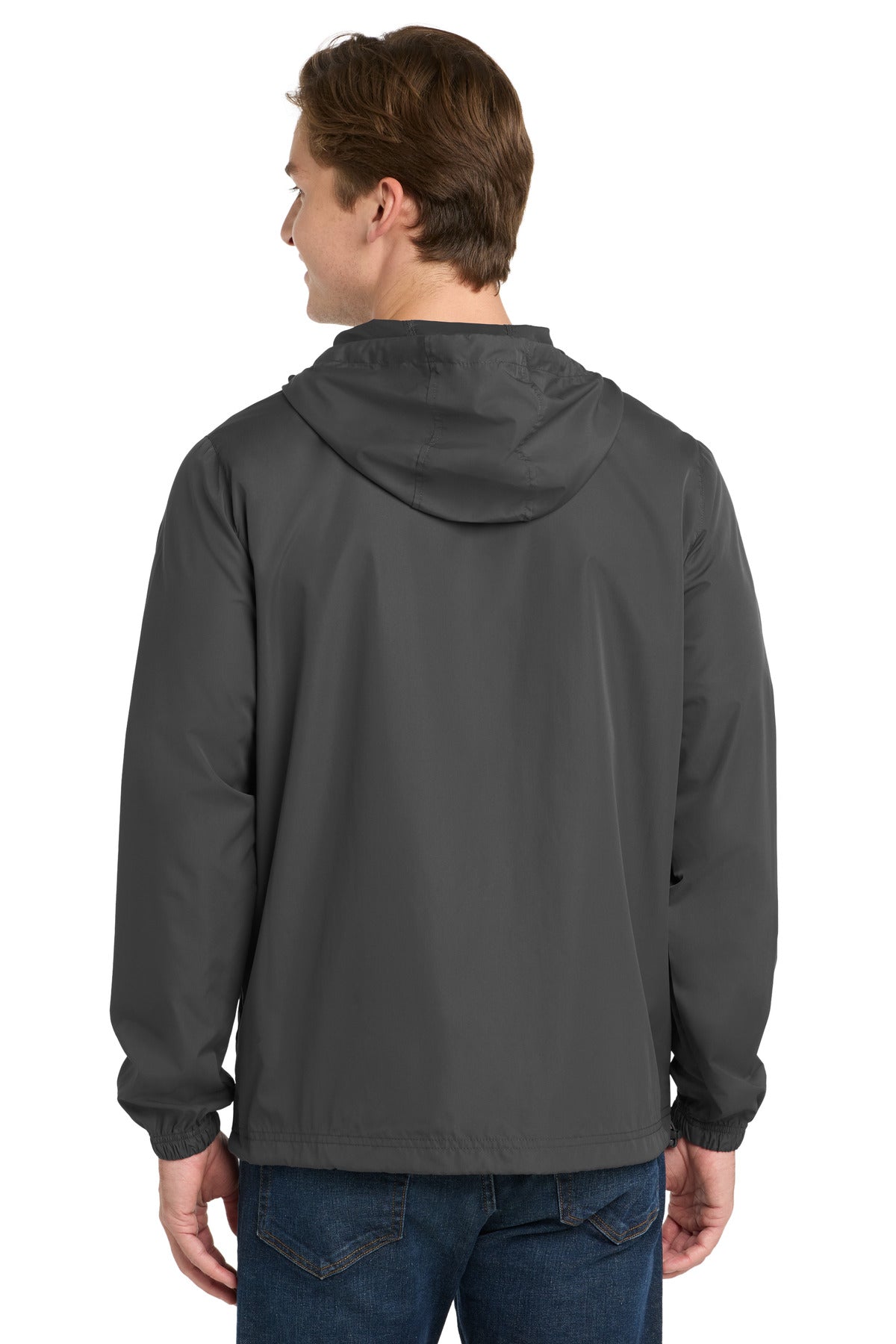 Sport-Tek  Packable Anorak - Graphite
