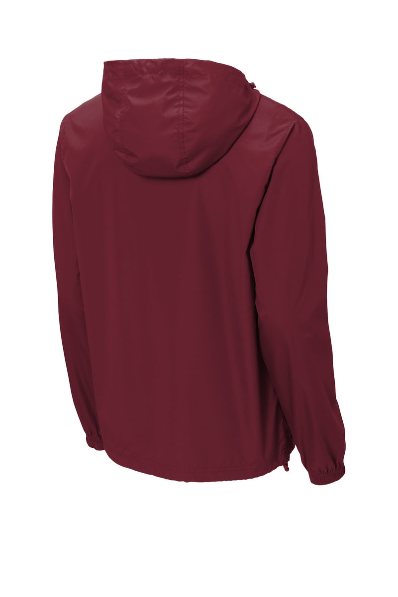 Sport-Tek  Packable Anorak - Maroon
