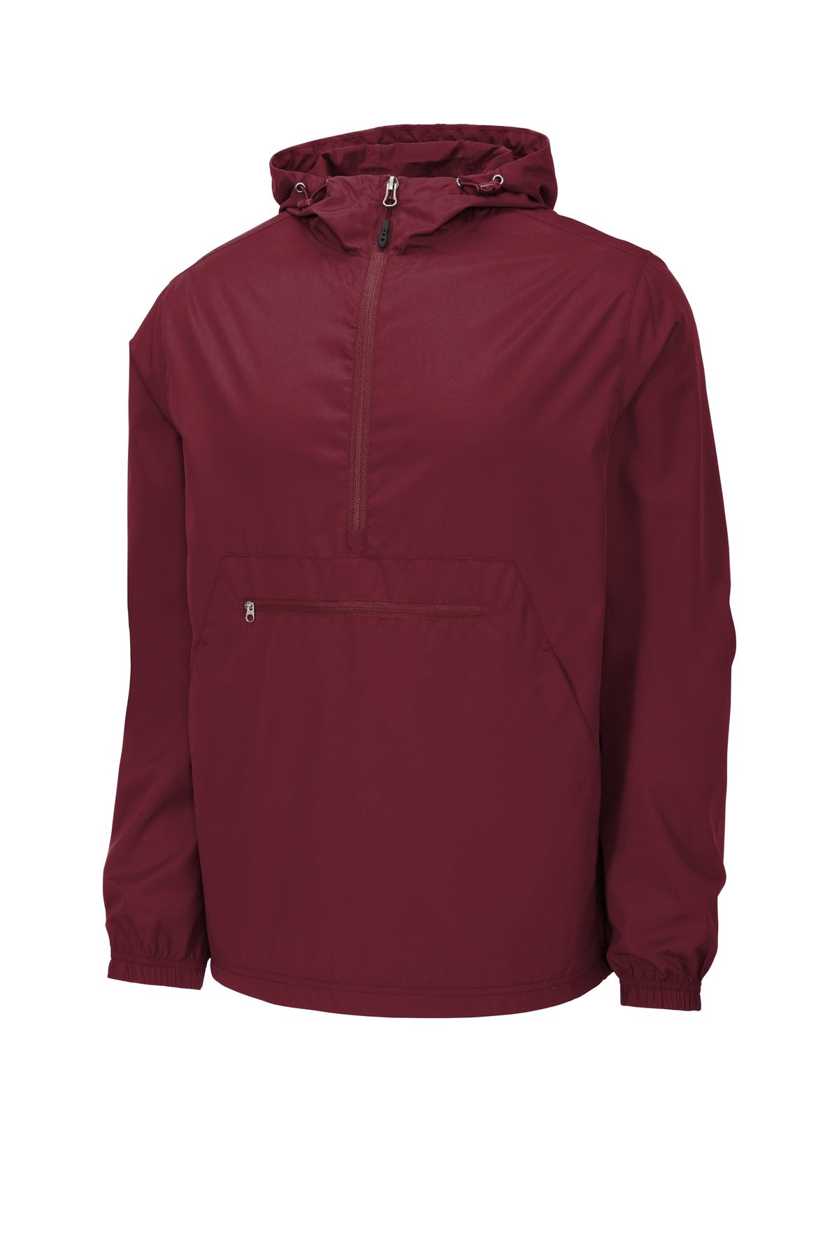 Sport-Tek  Packable Anorak - Maroon