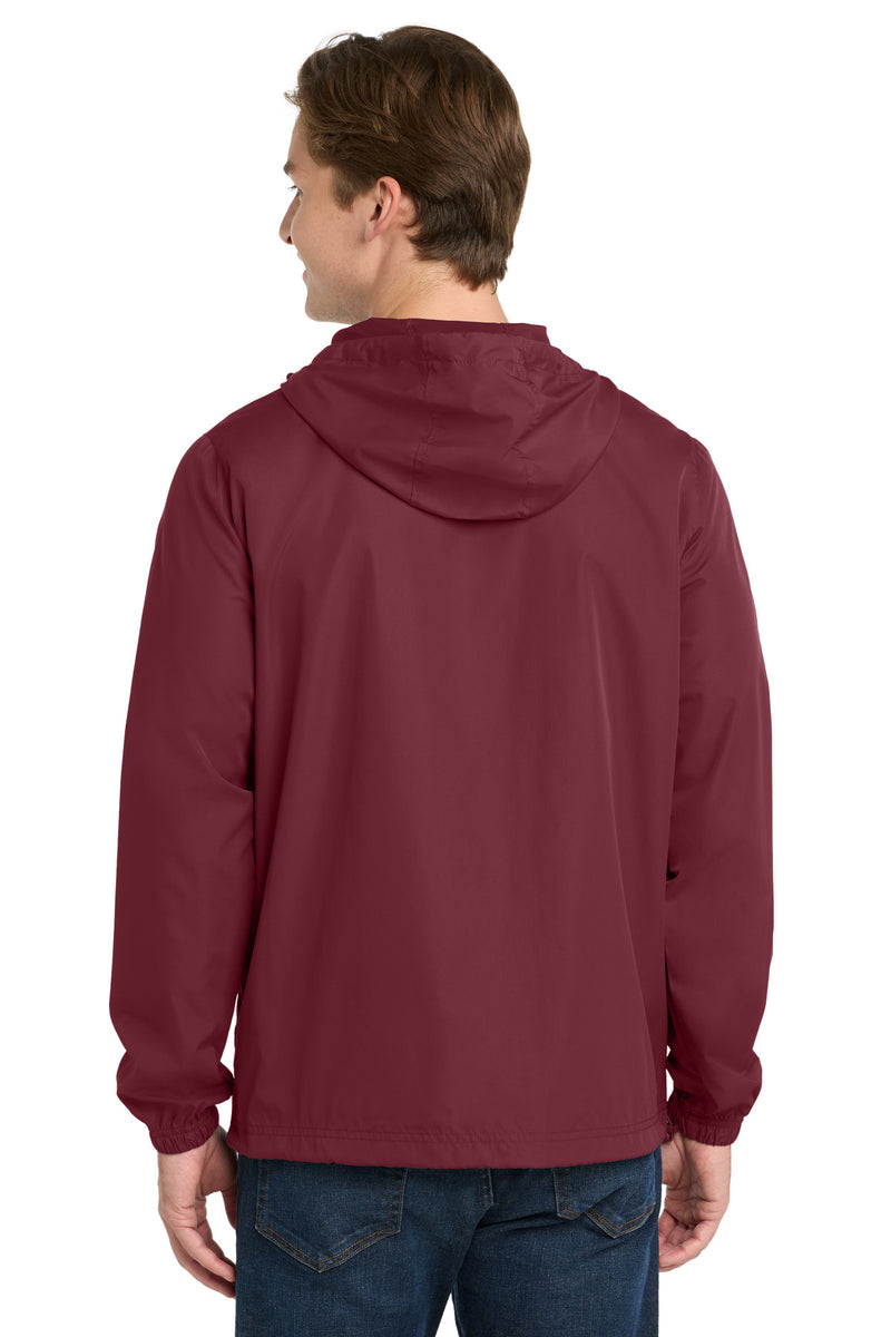 Sport-Tek  Packable Anorak - Maroon