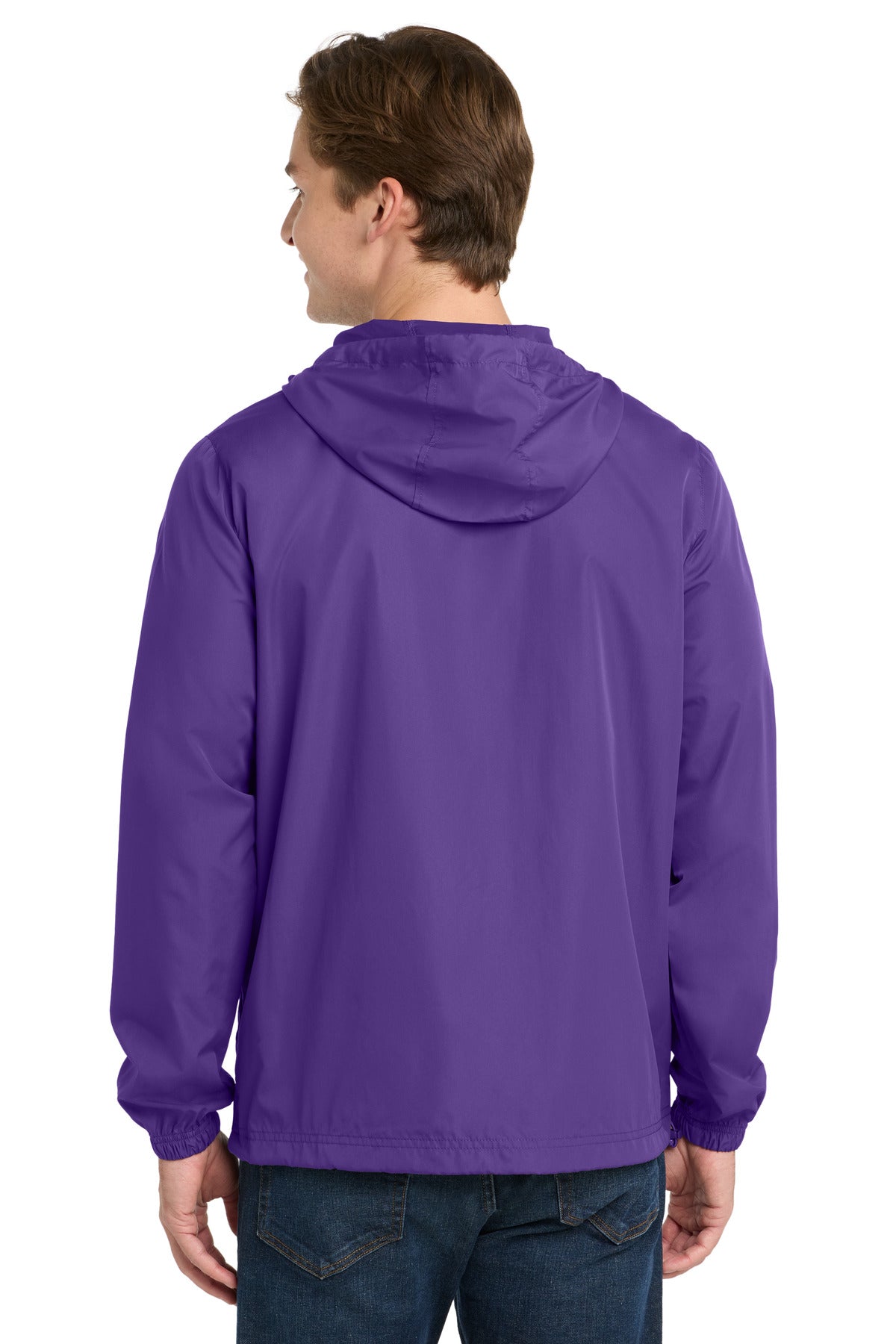 Sport-Tek  Packable Anorak - Purple