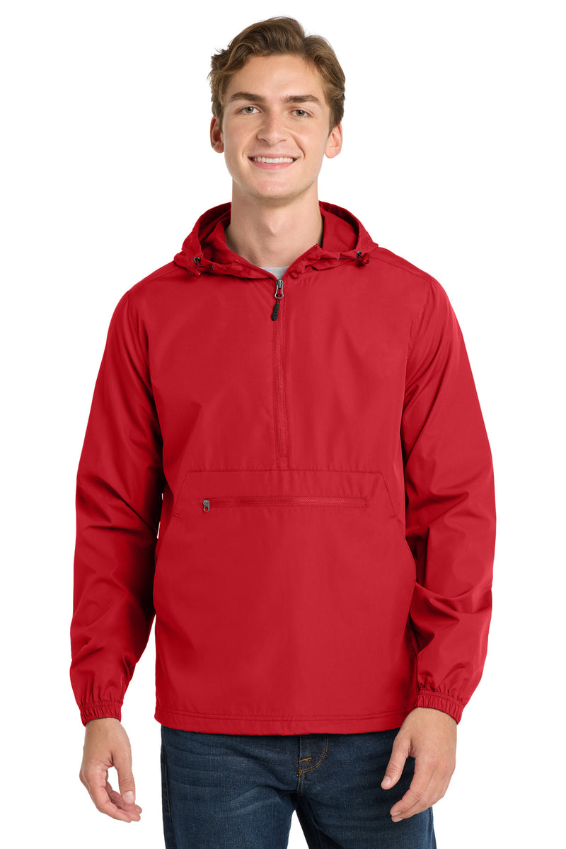 Sport-Tek  Packable Anorak - True Red