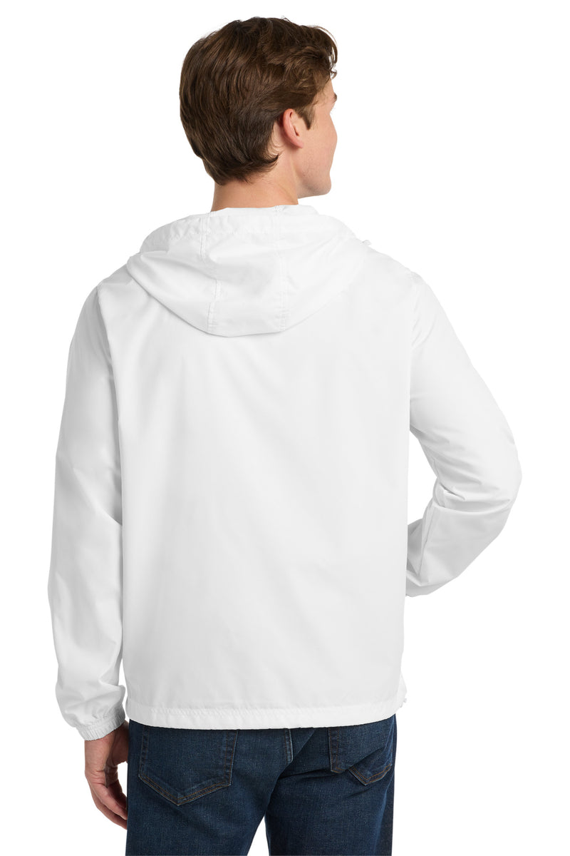 Sport-Tek  Packable Anorak - White