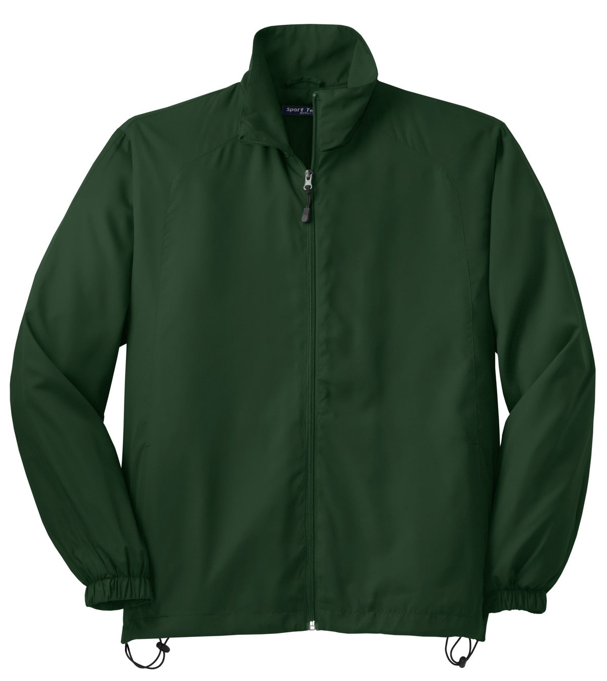 Sport-Tek Full-Zip Wind Jacket - Forest Green