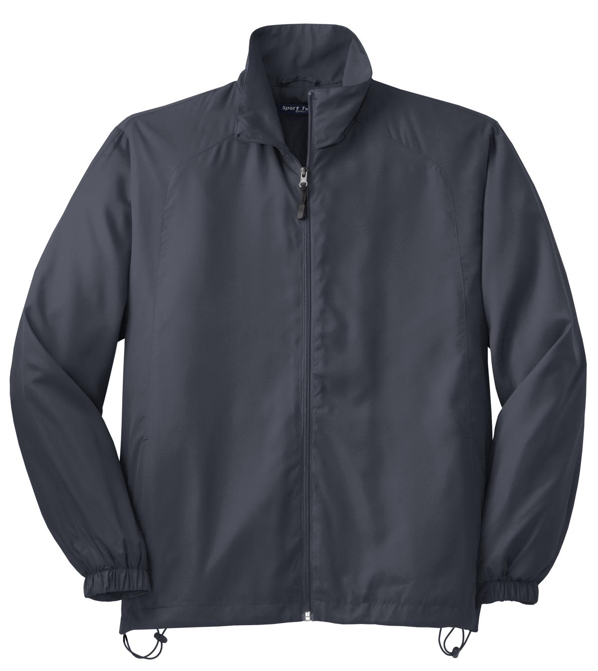 Sport-Tek Full-Zip Wind Jacket - Graphite