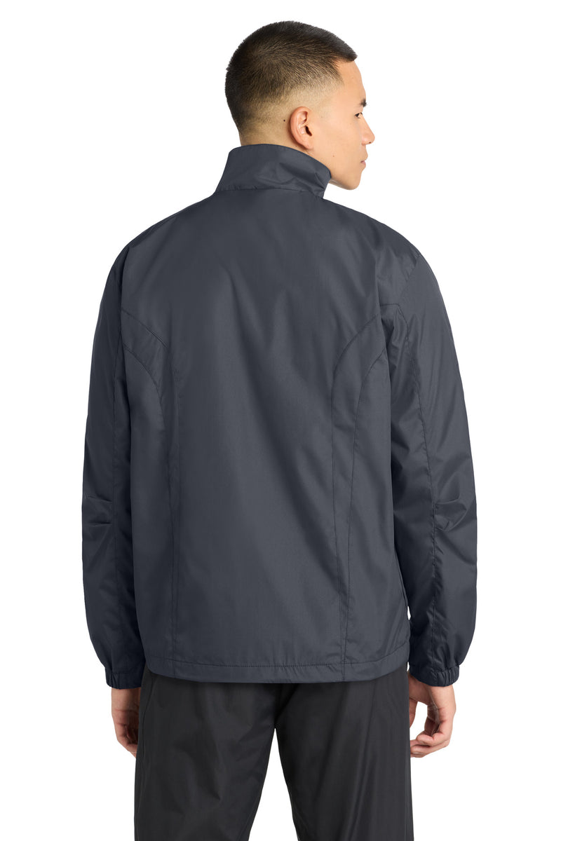 Sport-Tek Full-Zip Wind Jacket - Graphite