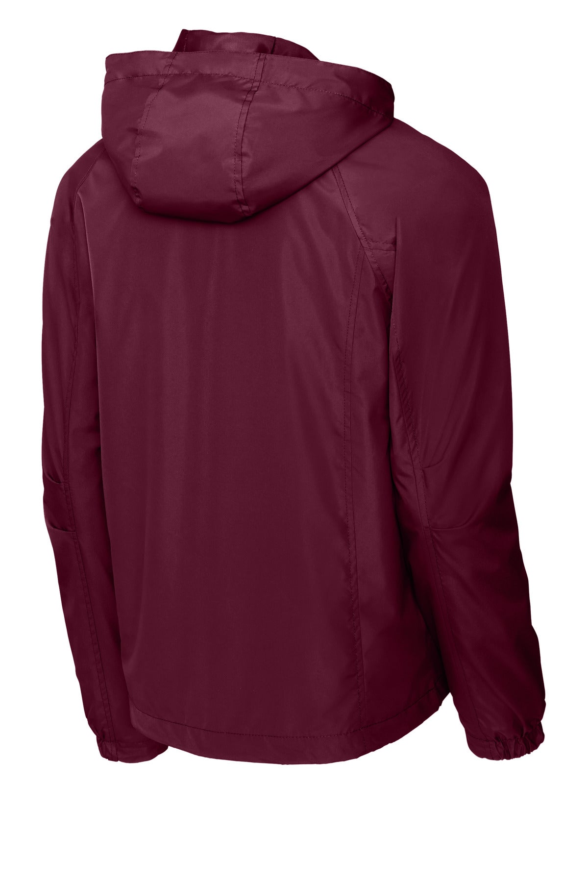 Sport-Tek Hooded Raglan Jacket - Maroon