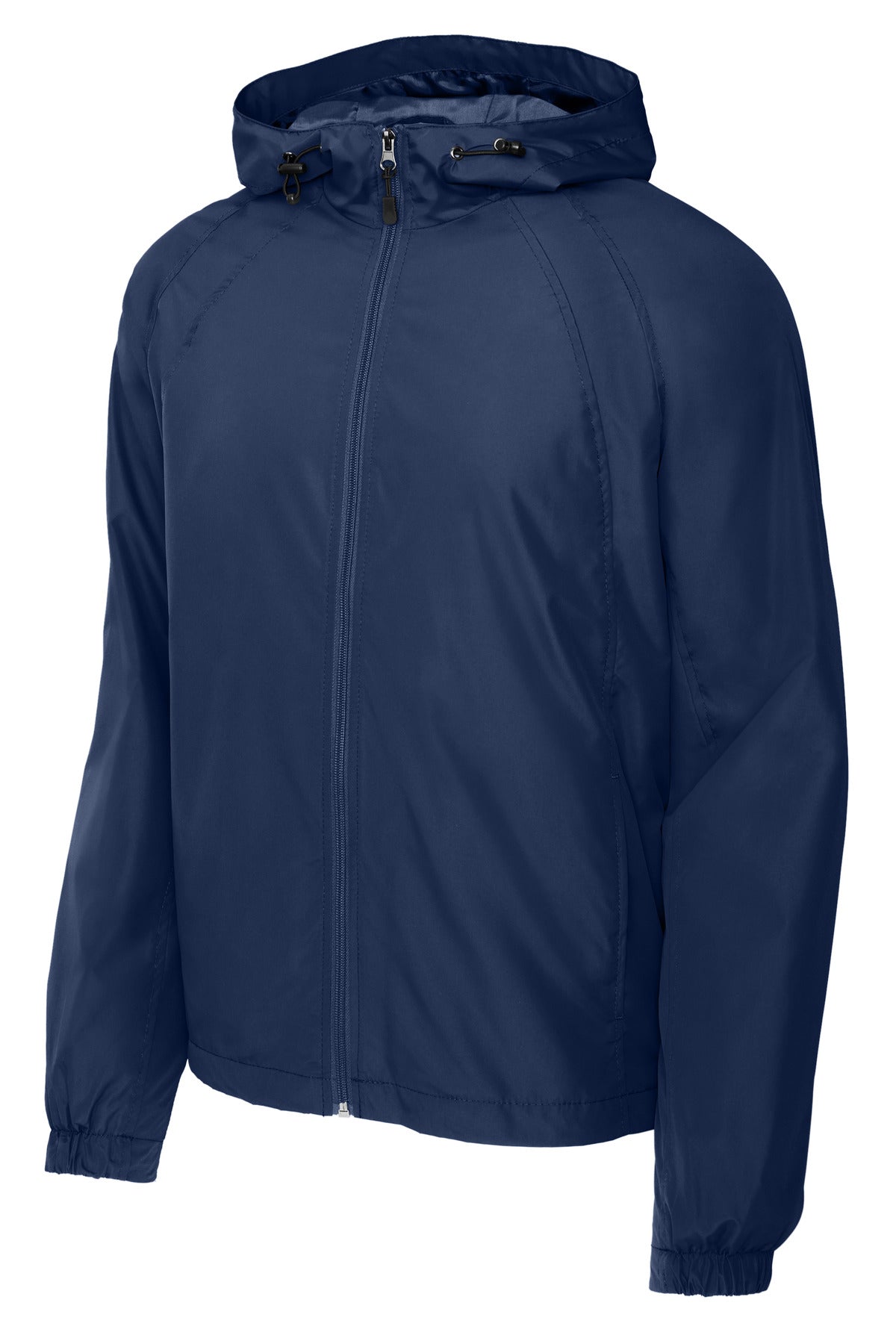 Sport-Tek Hooded Raglan Jacket - True Navy