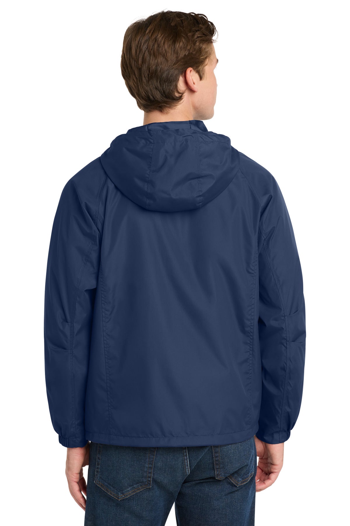 Sport-Tek Hooded Raglan Jacket - True Navy