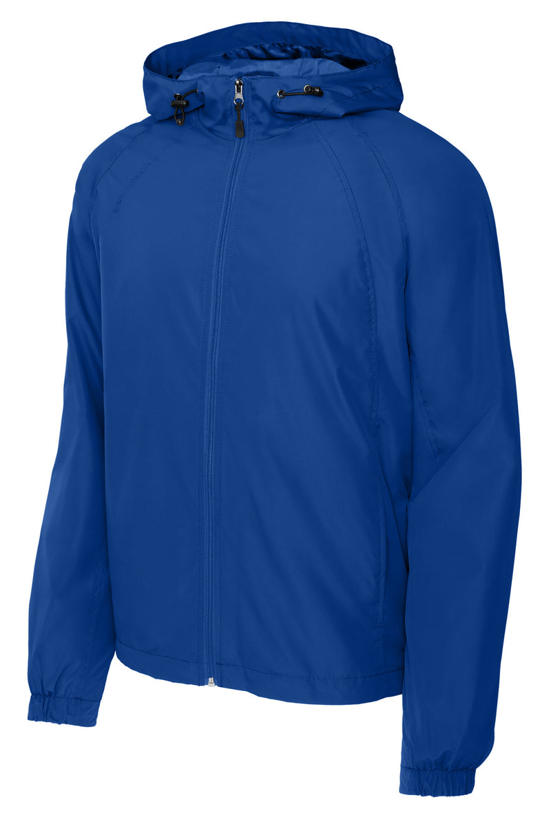 Sport-Tek Hooded Raglan Jacket - True Royal