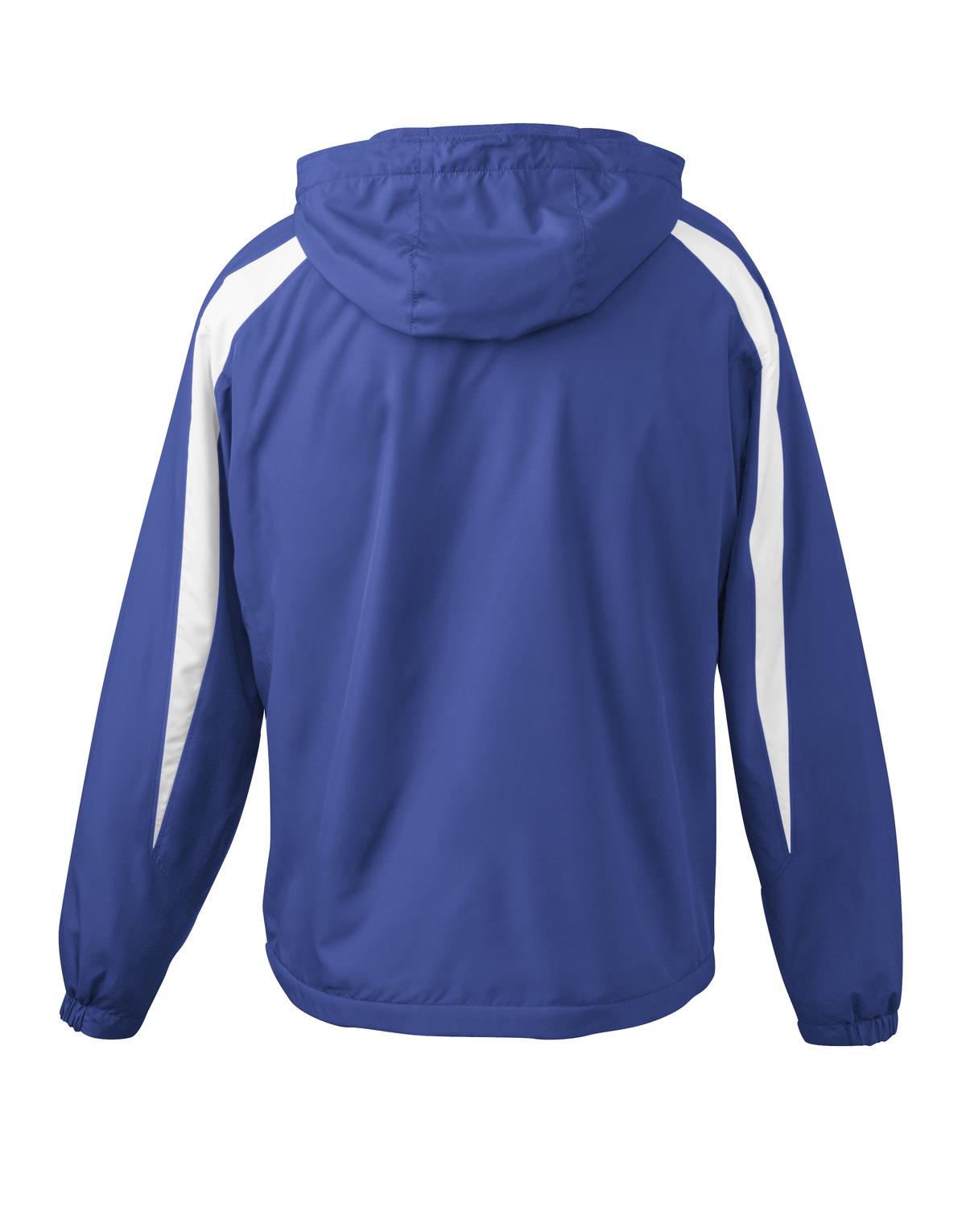 Sport-Tek Fleece-Lined Colorblock Jacket - True Royal/ White