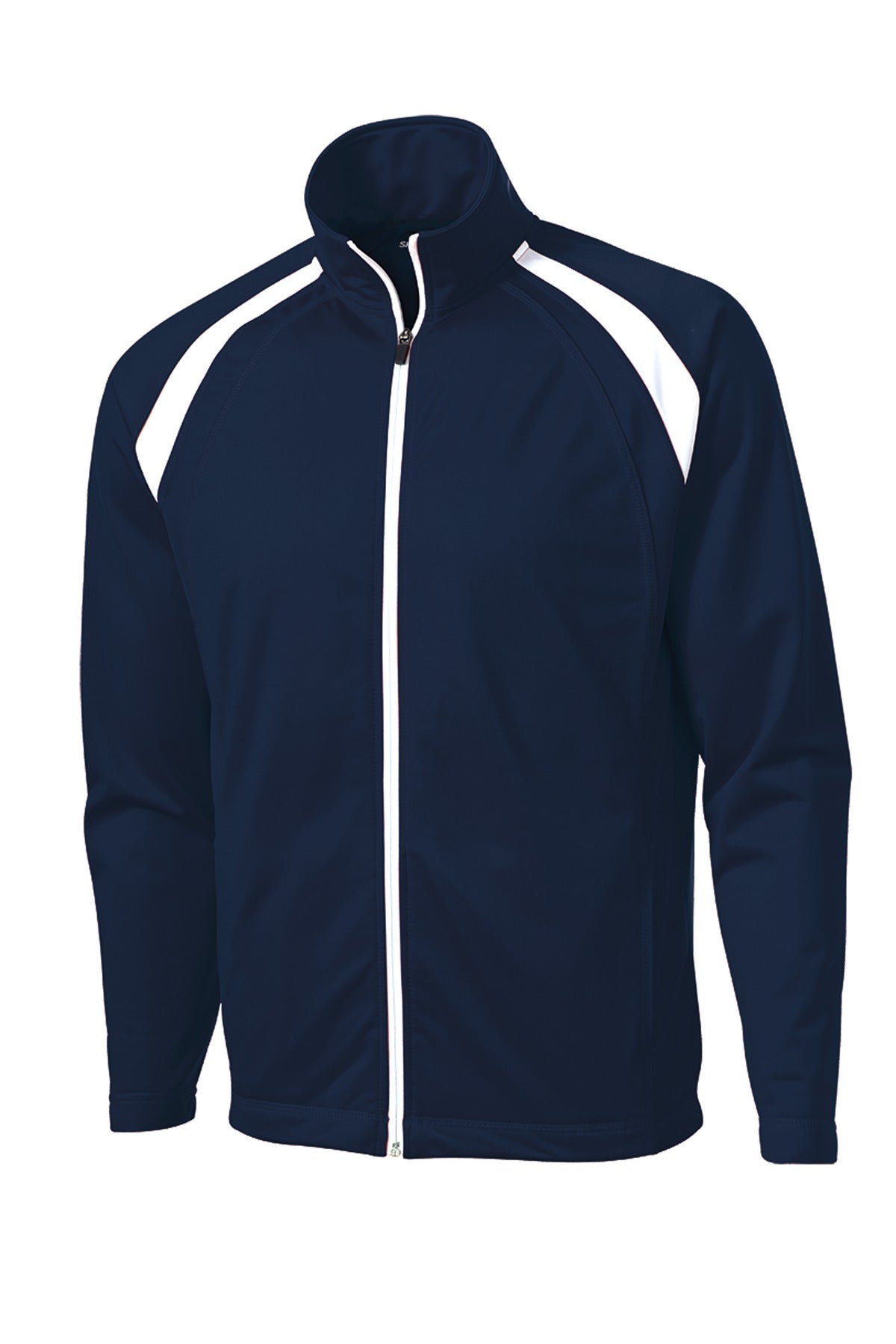 Sport-Tek Tricot Track Jacket - True Navy/ White