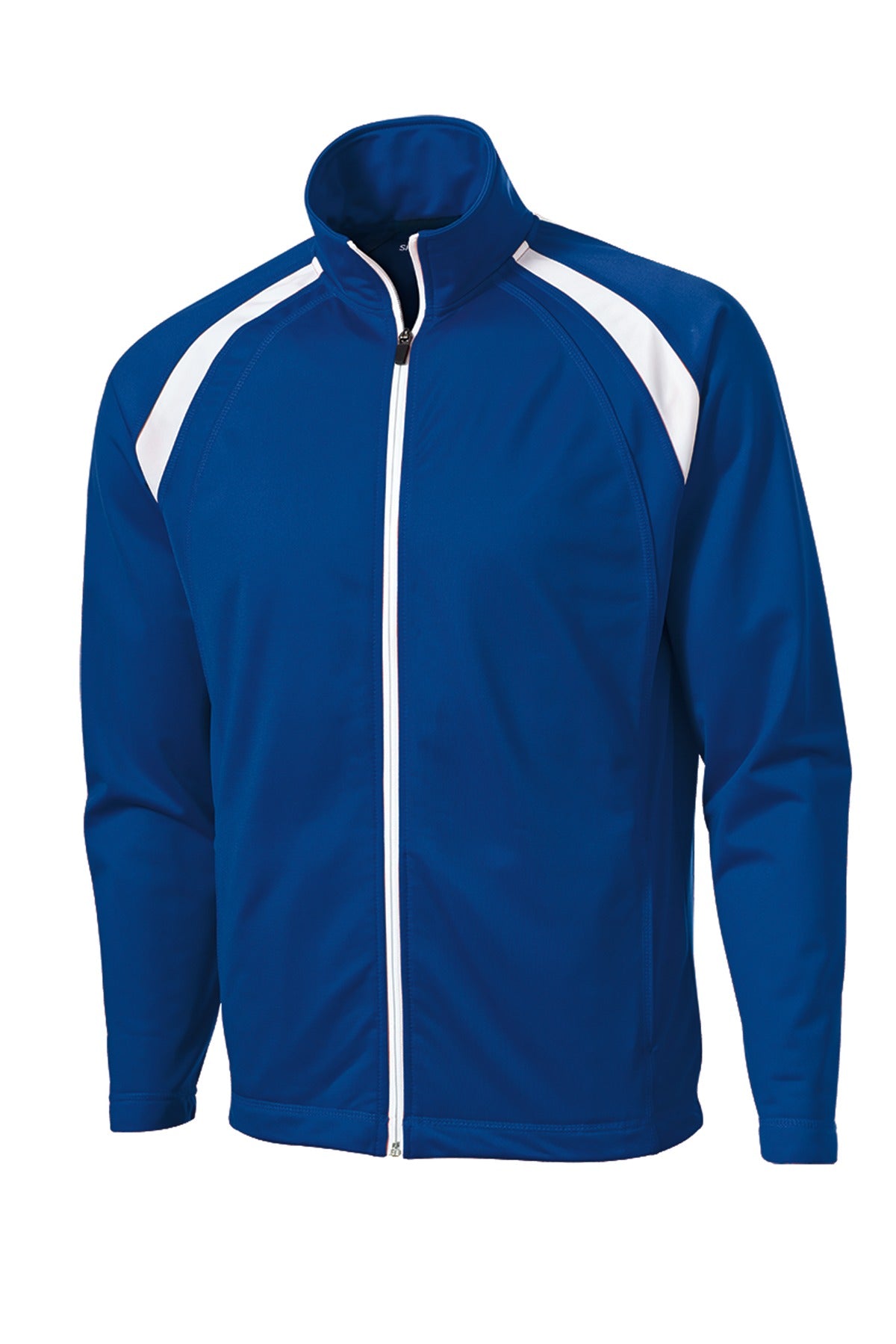 Sport-Tek Tricot Track Jacket - True Royal/ White