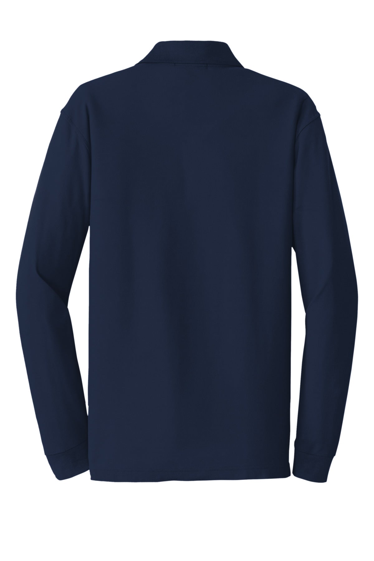 Port Authority Long Sleeve Core Classic Pique Polo - River Blue Navy
