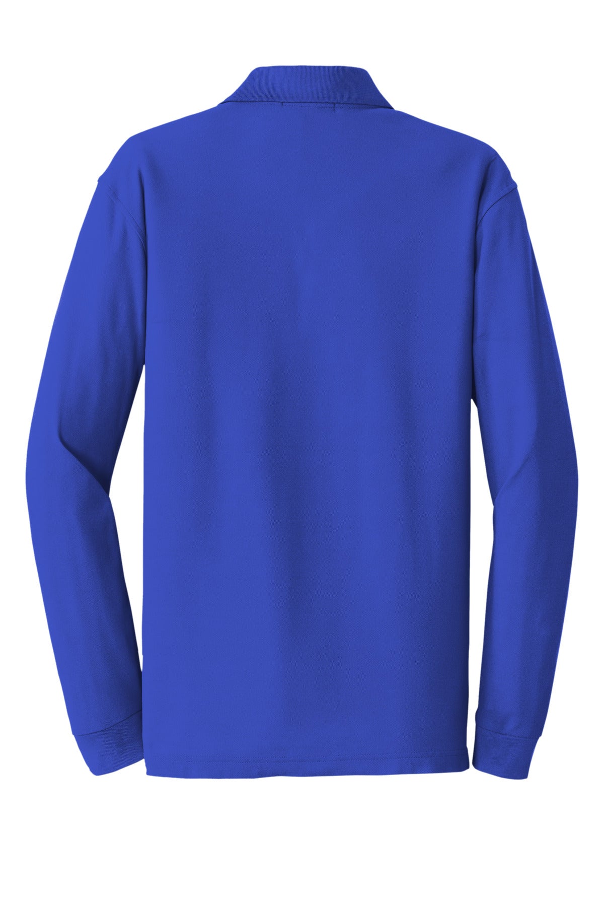 Port Authority Long Sleeve Core Classic Pique Polo - True Royal
