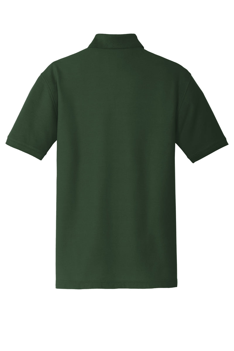 Port Authority Core Classic Pique Pocket Polo - Deep Forest Green