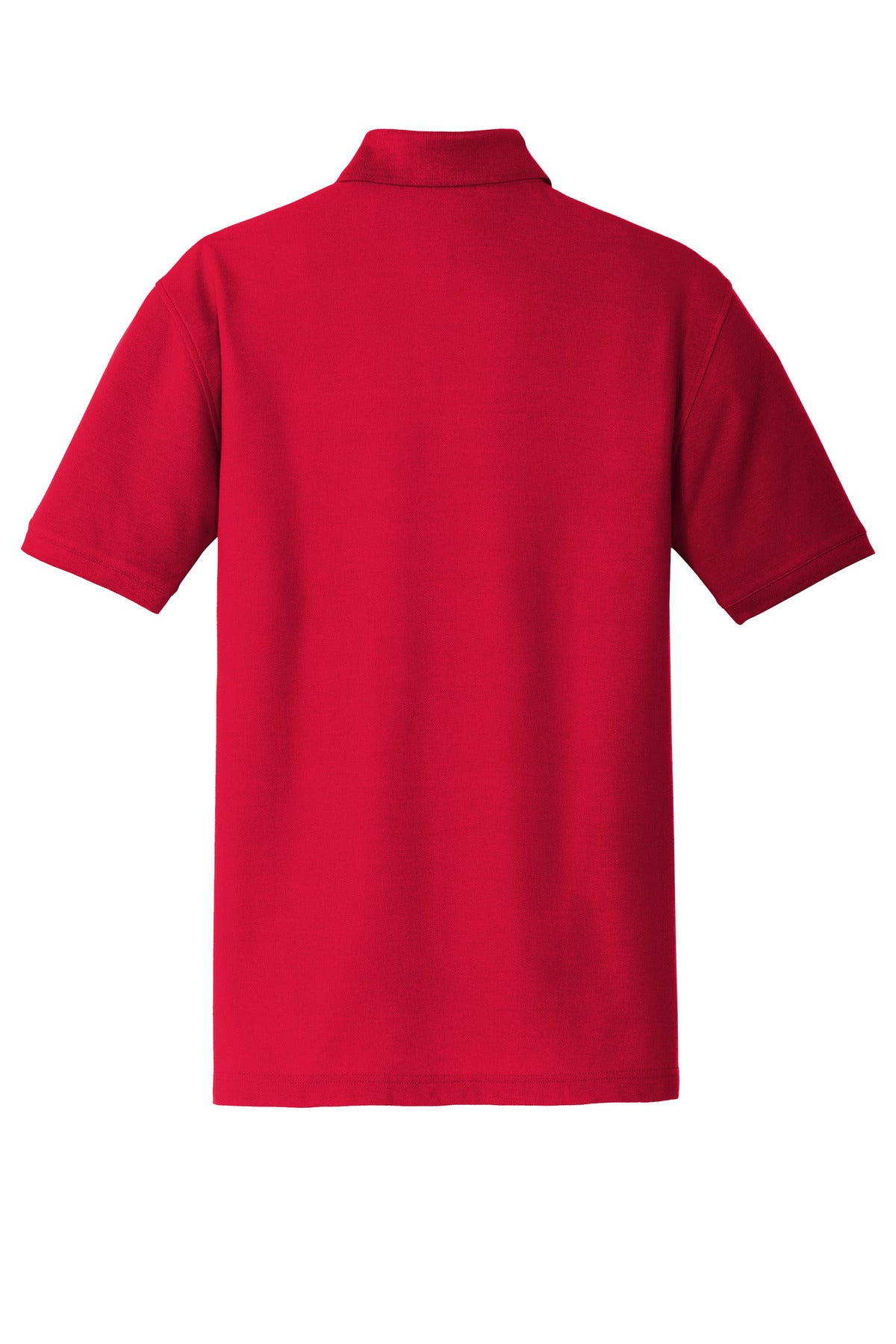 Port Authority Core Classic Pique Pocket Polo - Rich Red