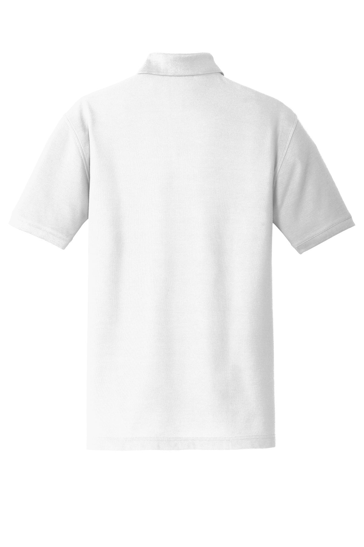 Port Authority Core Classic Pique Pocket Polo - White