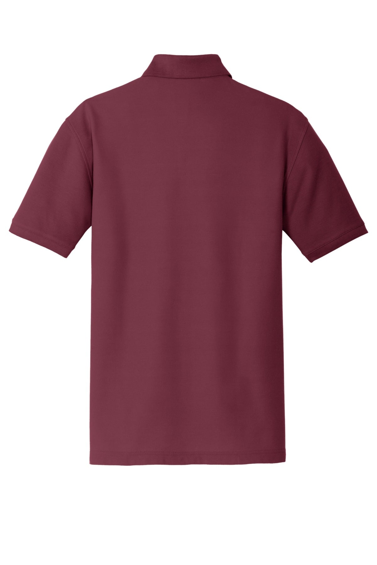 Port Authority Core Classic Pique Polo - Burgundy