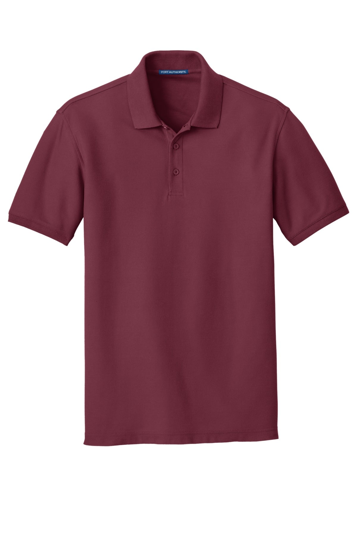 Port Authority Core Classic Pique Polo - Burgundy