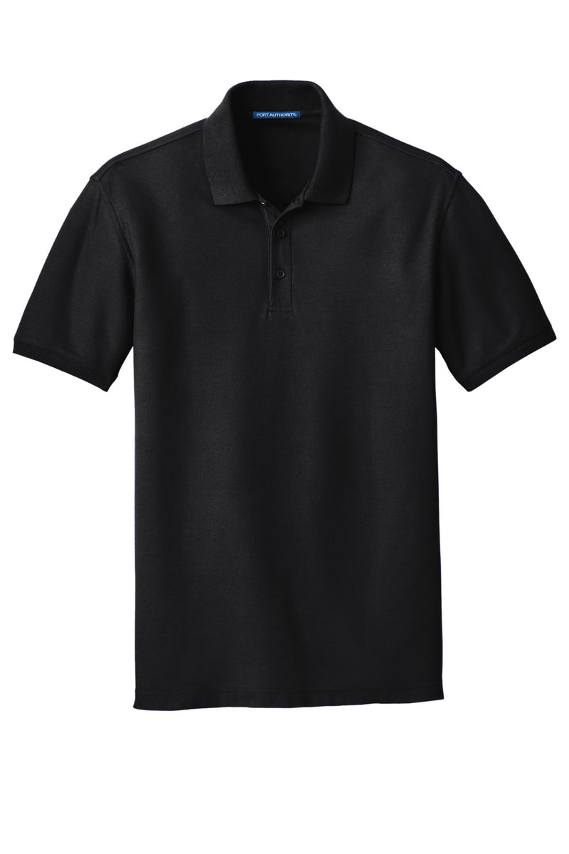 Port Authority Core Classic Pique Polo - Deep Black