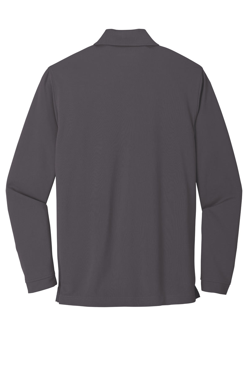 Port Authority  Dry Zone  UV Micro-Mesh Long Sleeve Polo - Graphite