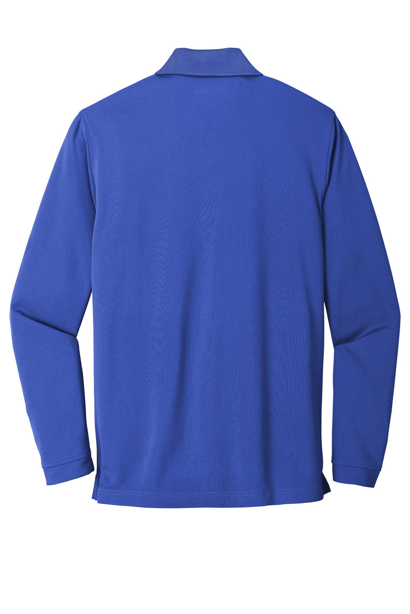 Port Authority  Dry Zone  UV Micro-Mesh Long Sleeve Polo - True Royal