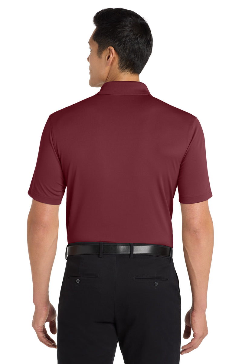 Port Authority Dry Zone UV Micro-Mesh Polo - Burgundy